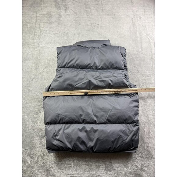 Nike Puffer Vest Mens Medium Gray Loose Fit Synthetic Fill Pockets FB7373-068 - Picture 8 of 11